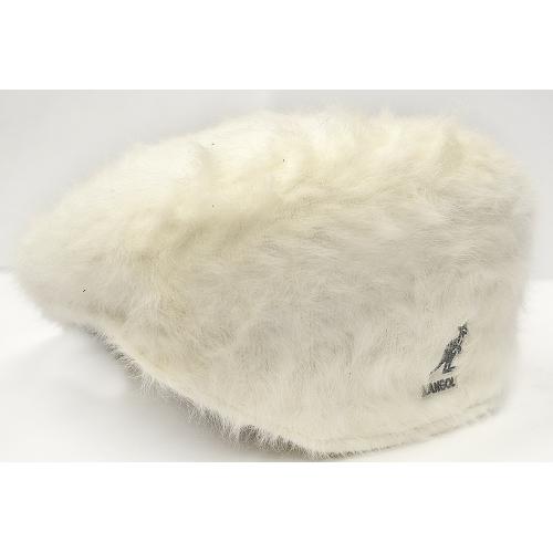 Kangol White Angora Rabbit Fur Vintage Hat
